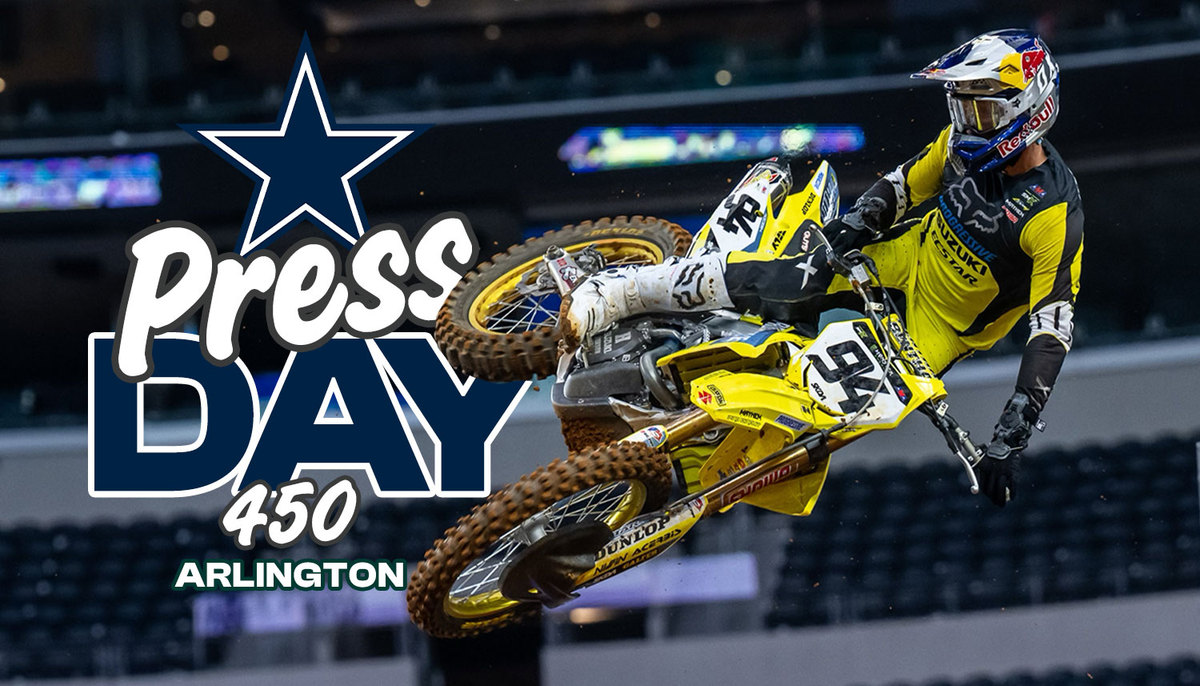 Vidéo 450 Press Day SX Arlington LeBigUSA Actualité du