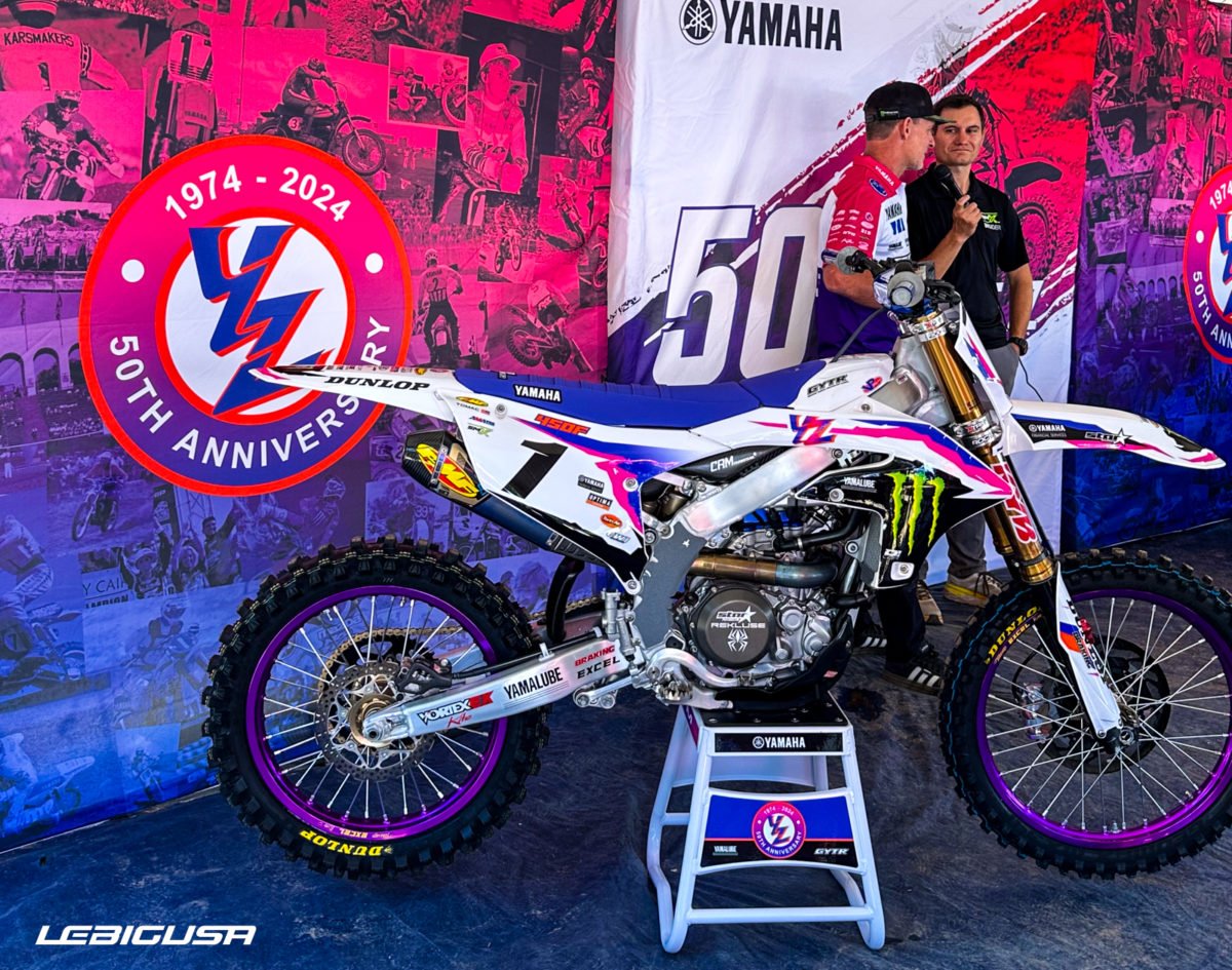 Les Ans De La Yamaha Yz Lebigusa Actualit Du