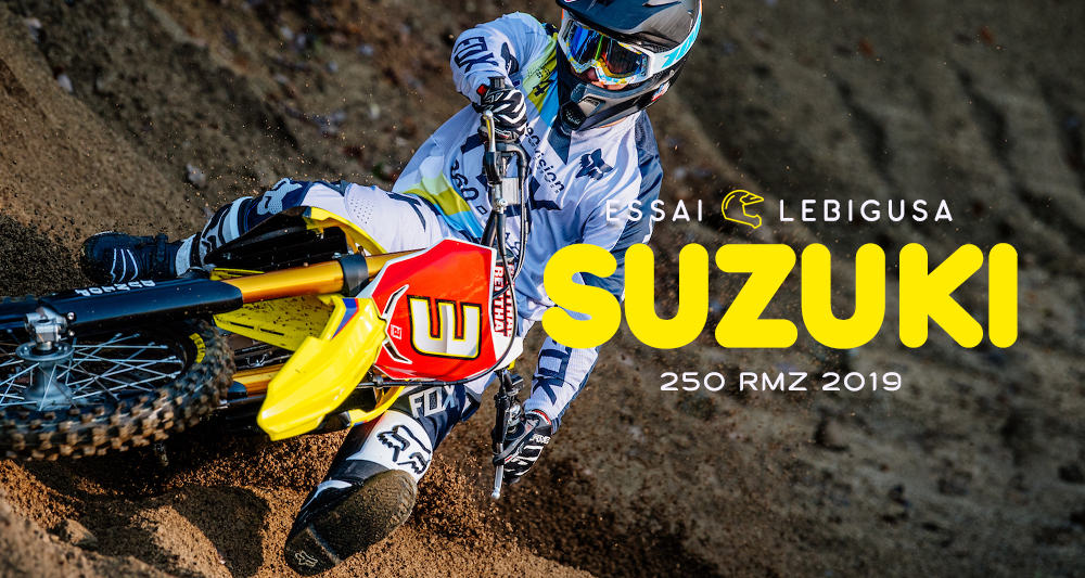 Essai LBU Suzuki 250 RMZ 2019 LeBigUSA Actualité du