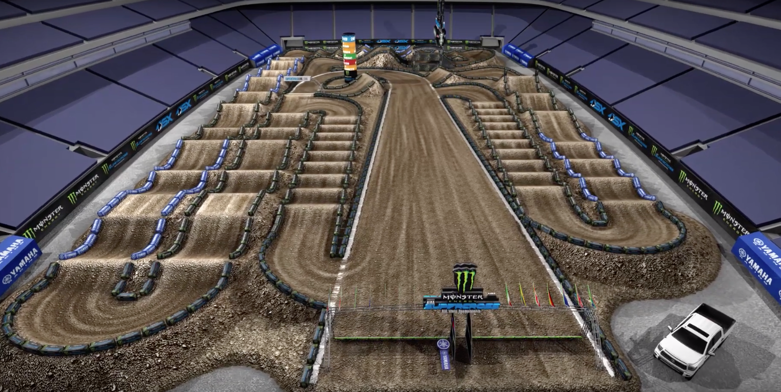 La piste virtuelle du SX de New York LeBigUSA Actualité du