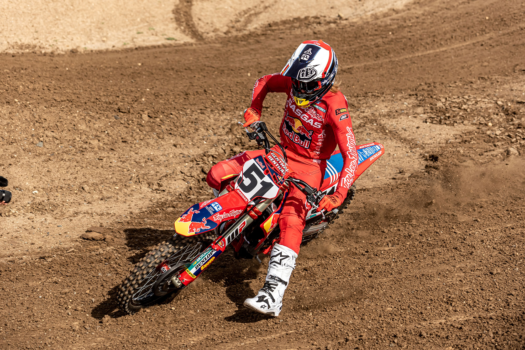 Justin Barcia sur la GasGas MC 450F LeBigUSA Actualité du Motocross