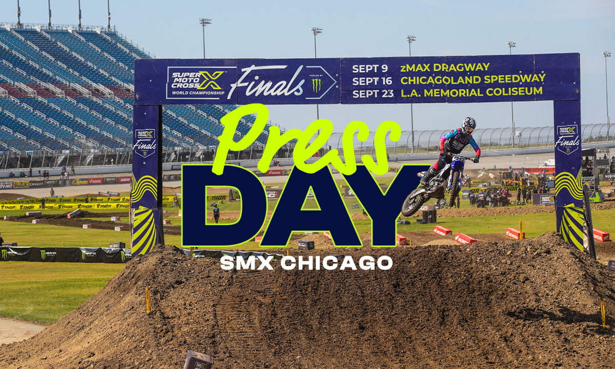 Vidéo « Press Day » SMX Chicago LeBigUSA Actualité du Motocross